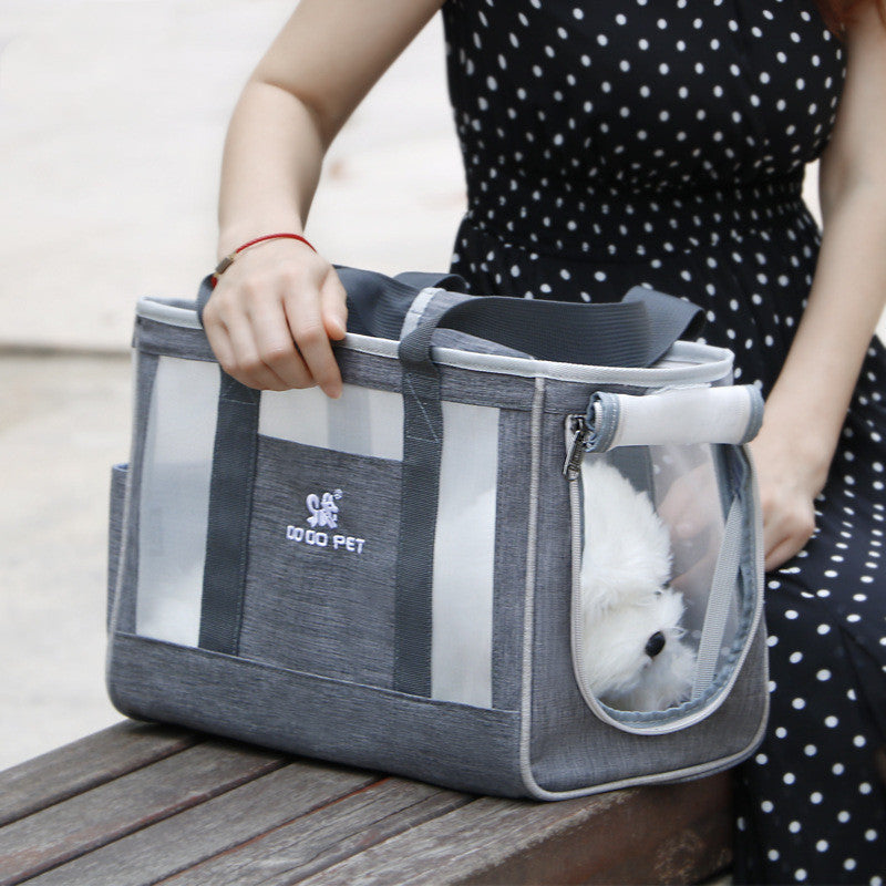 Large Capacity Pet Carrier Backpack For Puppies And Kittens
