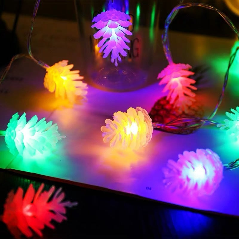 Colorful LED String Lights in Christmas Tree Shapes for Decoration-Colour-Theone Apparel