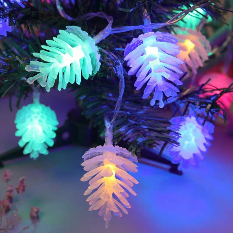 Colorful LED String Lights in Christmas Tree Shapes for Decoration-Theone Apparel