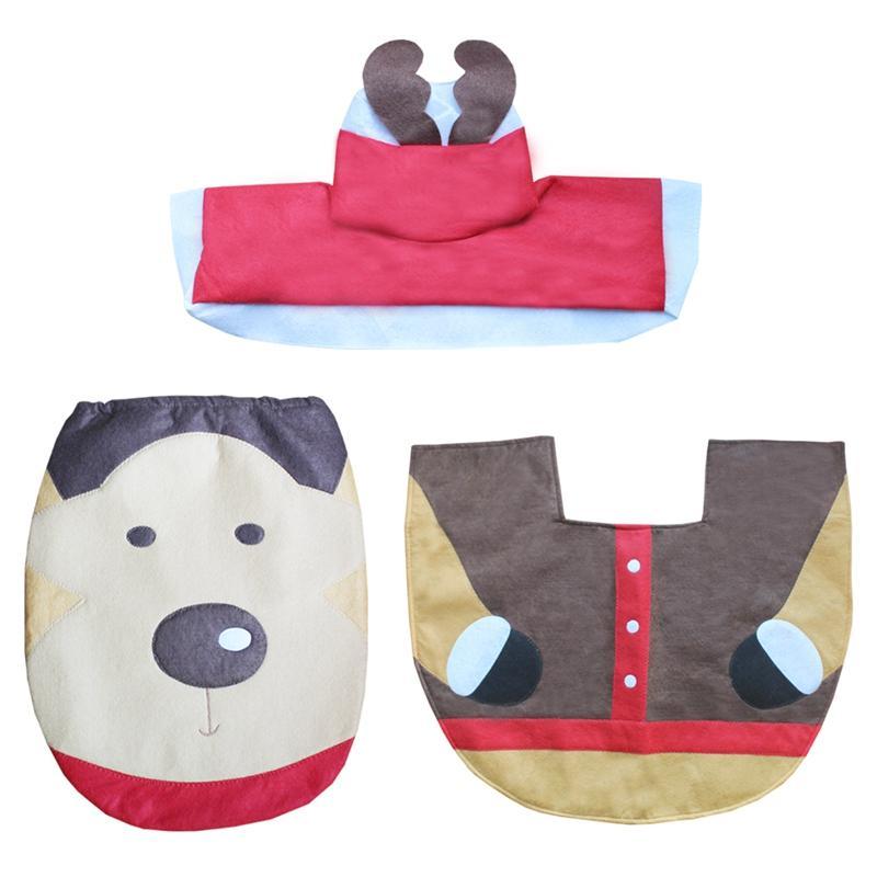 Decorative Reindeer Christmas Bathroom Set - Theone Apparel