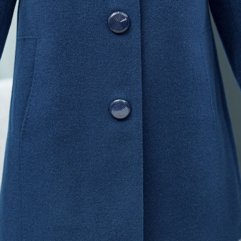 Women's Wool Coat Mid-length Thick Overcoat
