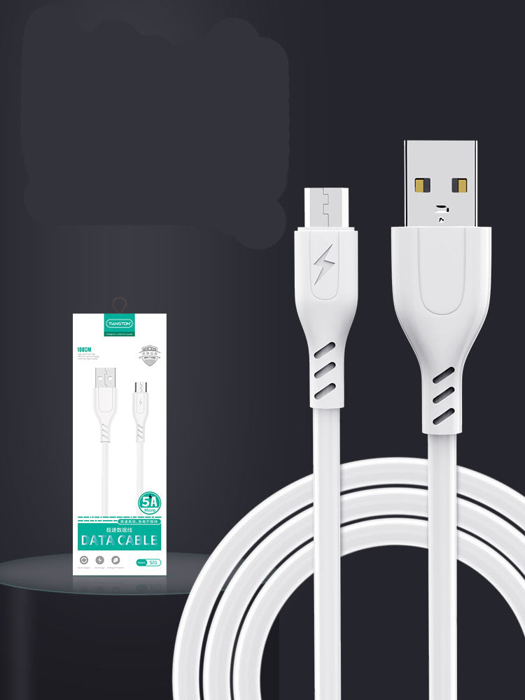 5A Fast?Charging Data Cable For Apple, Android, Type?C Devices