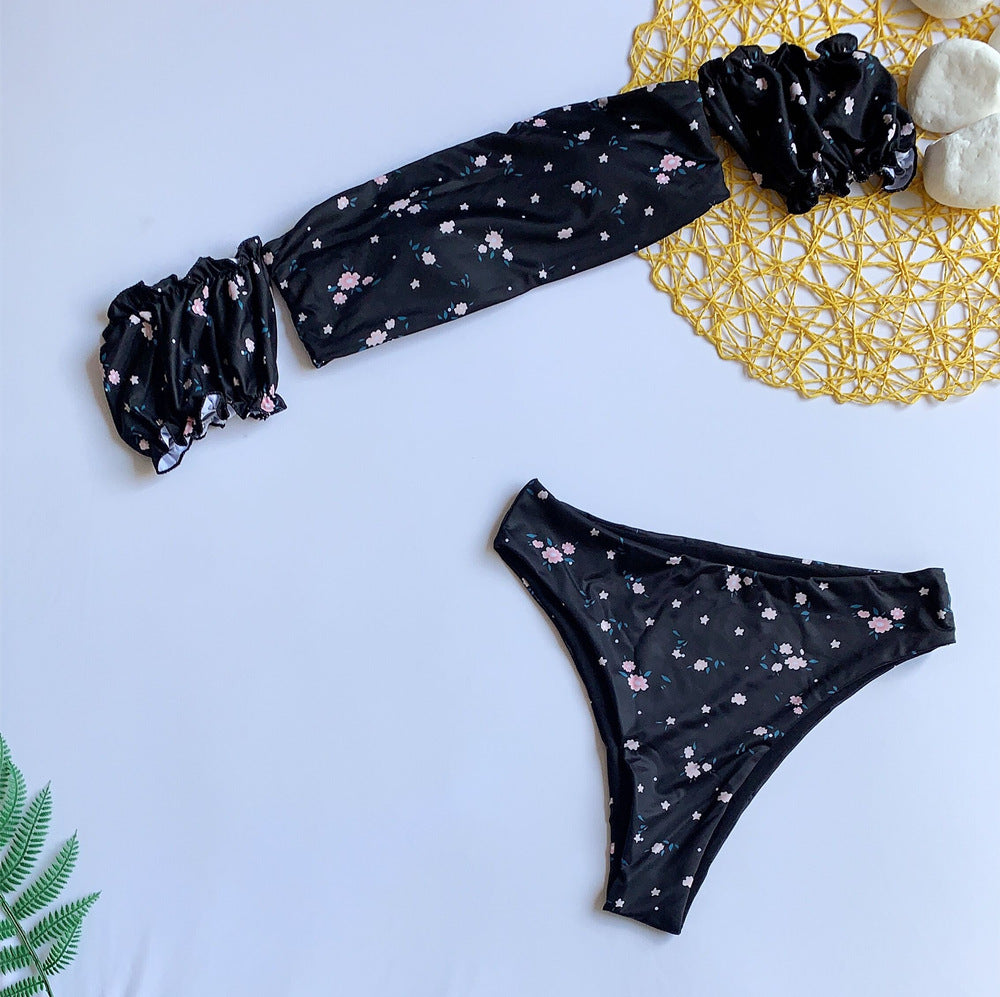 Floral Print Bikini Swimsuit for Vibrant Beach Summer Vibes