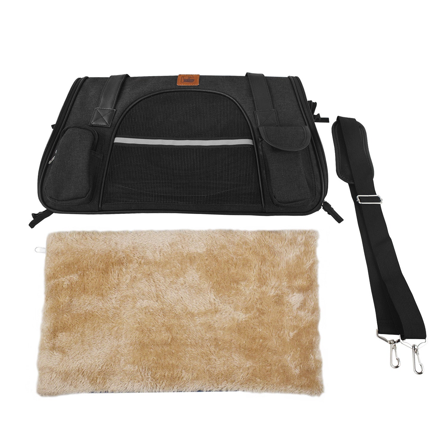 Portable Dog Car Carrier Seat For Safe Comfortable Travel