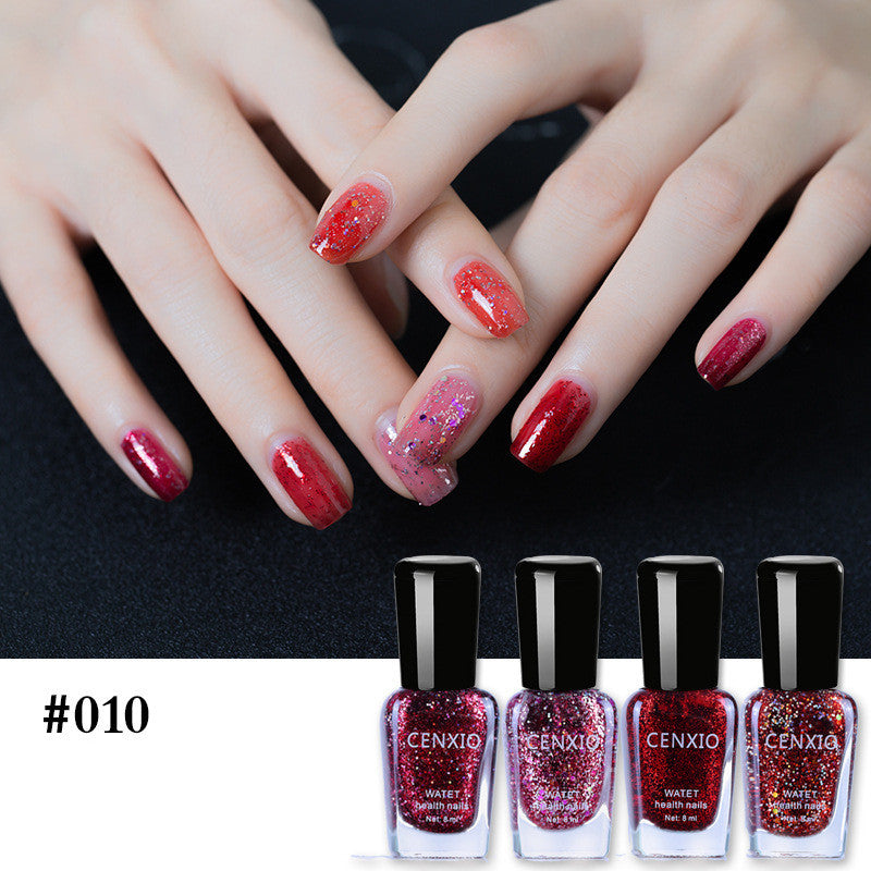 Romantic Reds and Pinks Water Based Easy-Off Nail Polish