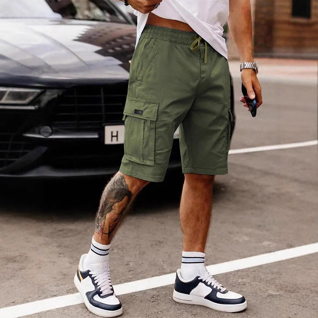 Cropped Work-Ready Bottoms Delivering Rugged Summer Urban Comfort