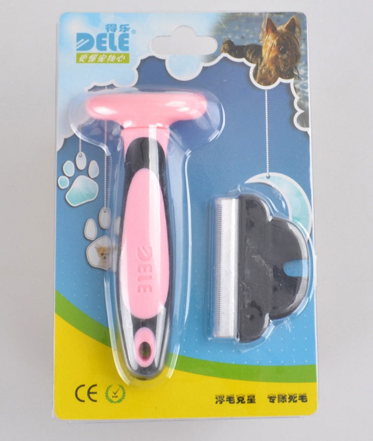Pet Hair Removal Comb For Easy Grooming And Shedding Control