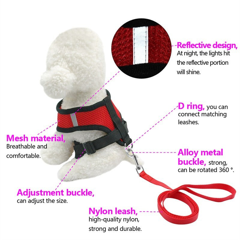Pet Car Seat Belt Leash For Secure Travel
