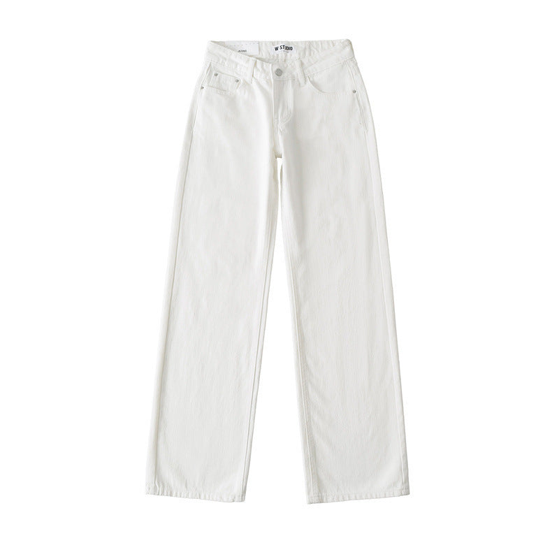 Pantalon de vadrouille en denim en vrac basse