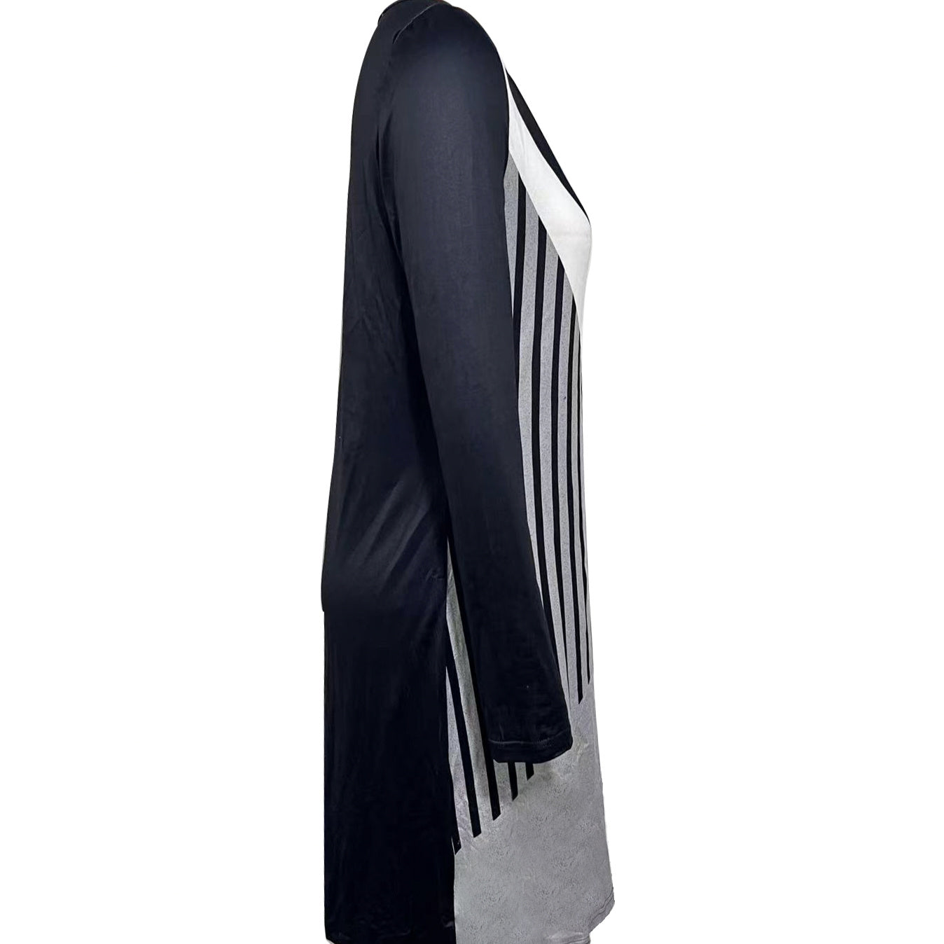 Robe décontractée en V-Neck pour un confort sans effort
