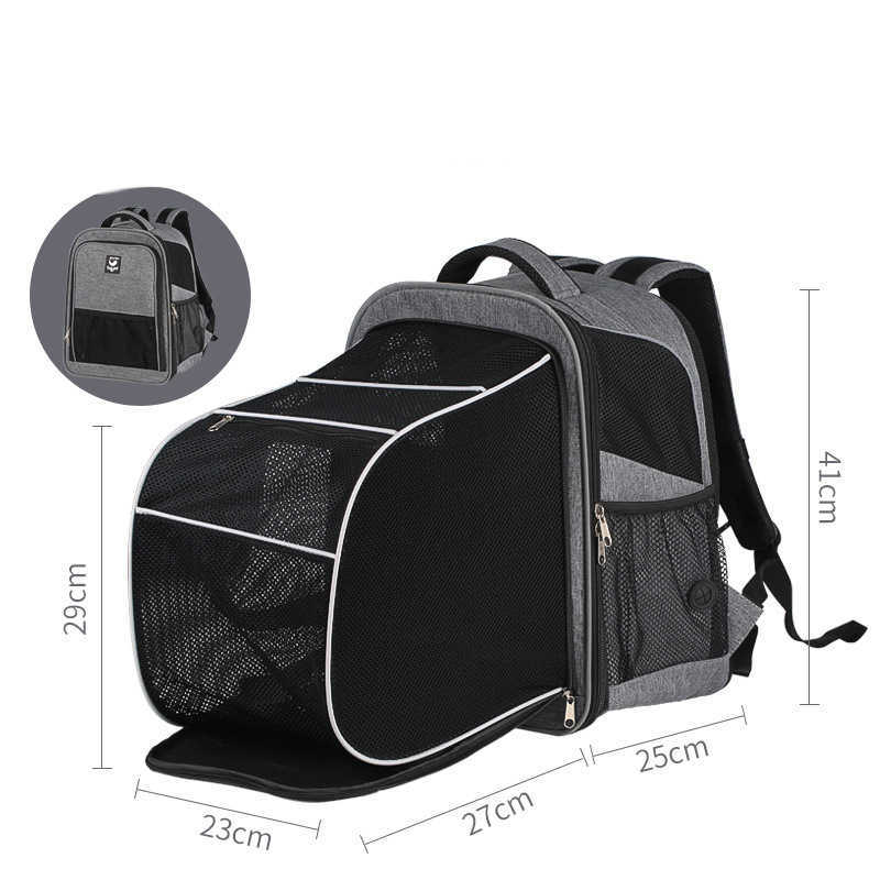 Large Capacity Space Capsule Pet Backpack For Outdoor Travel