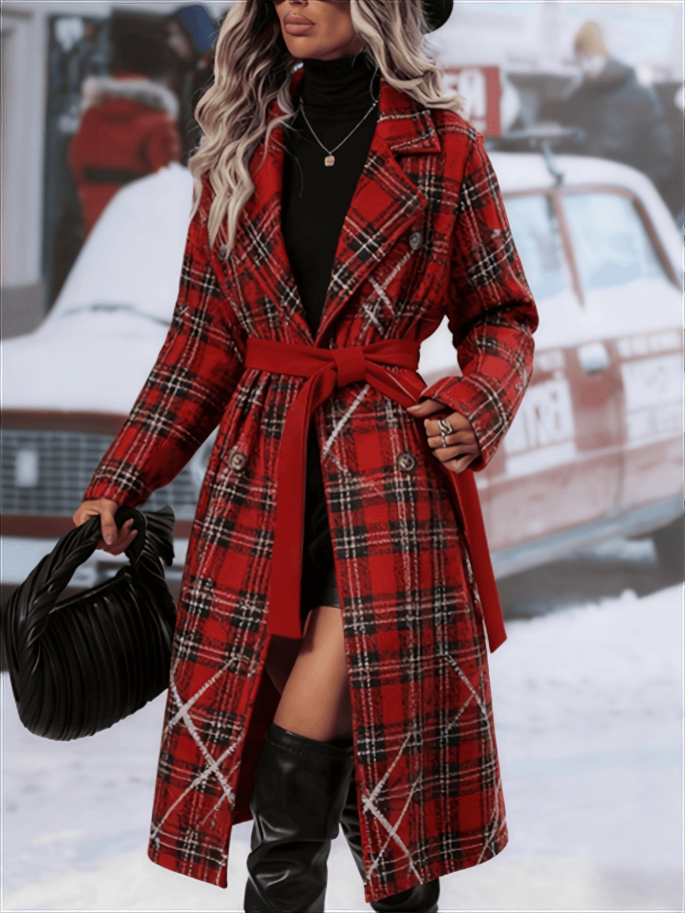 Fashionable Casual Long Coat