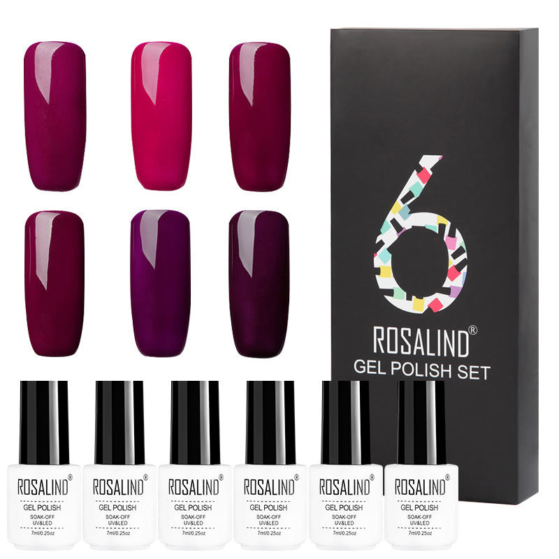 Autumnal Color Gel Polish Nail Set for At Home Manicures-RCTC6 5-Theone Apparel