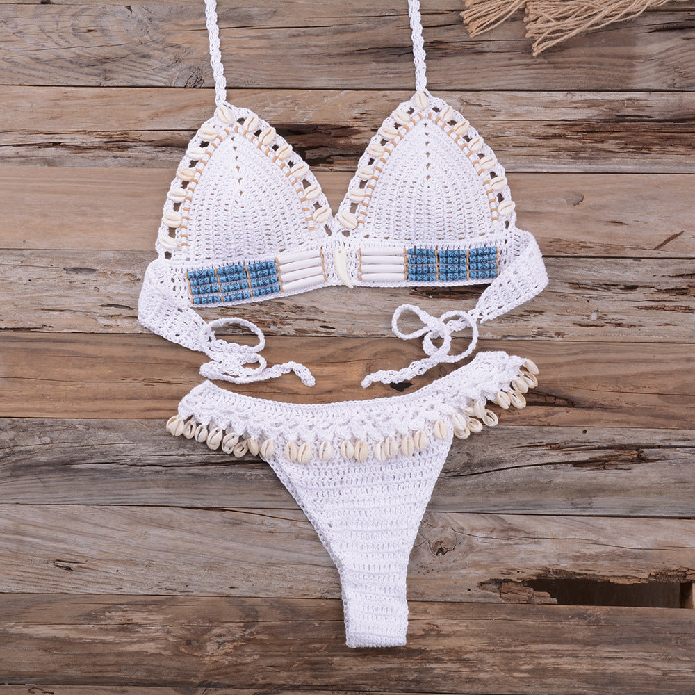 Beach Vacation Split Swimsuit for Effortless Summer Escape