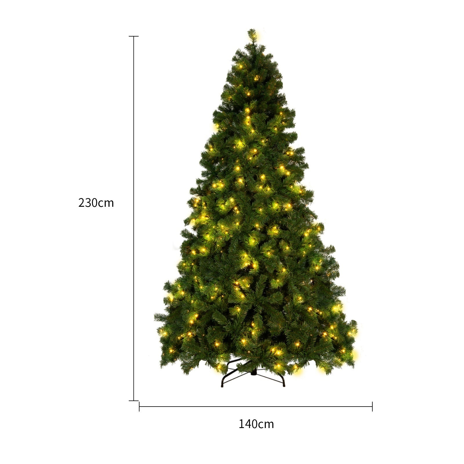 Christmas Tree PVC Artificial Snow Christmas Tree Mall Window Decoration Tree Cedar Christmas Tree Christmas Decoration Supplies-Theone Apparel