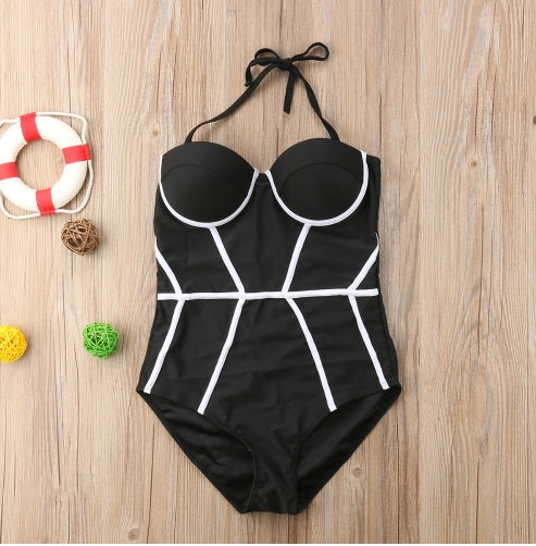 Maiô clássico de uma peça para elegância e conforto de praia atemporais