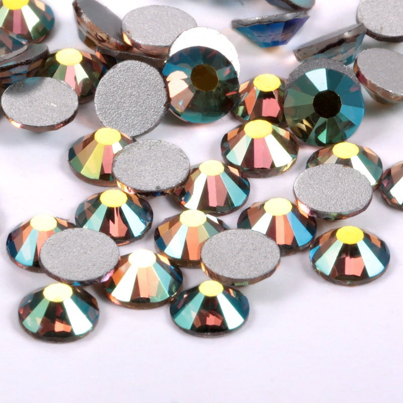 Colorful Rhinestone Jewel Nail Adornment in Multiple Colors-Ghost light-Theone Apparel