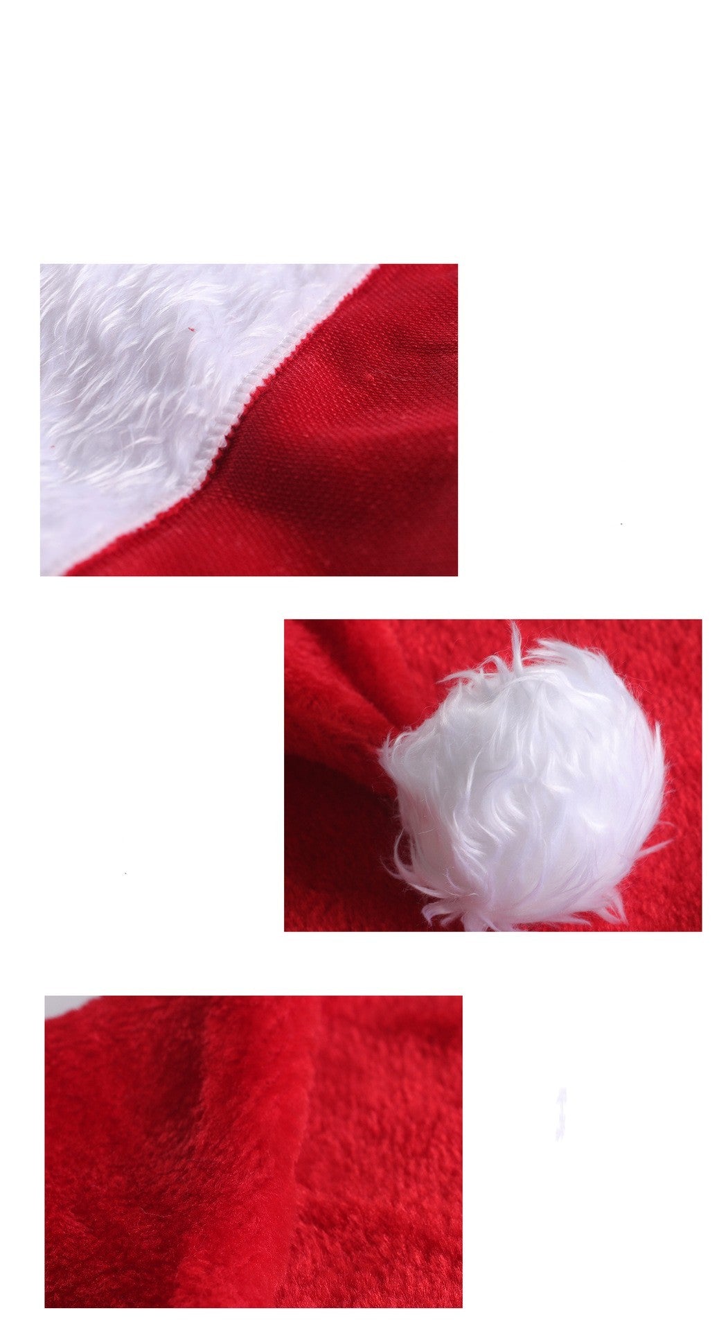 Cute Christmas Santa Hats with Built In Colorful LED Lights-Theone Apparel