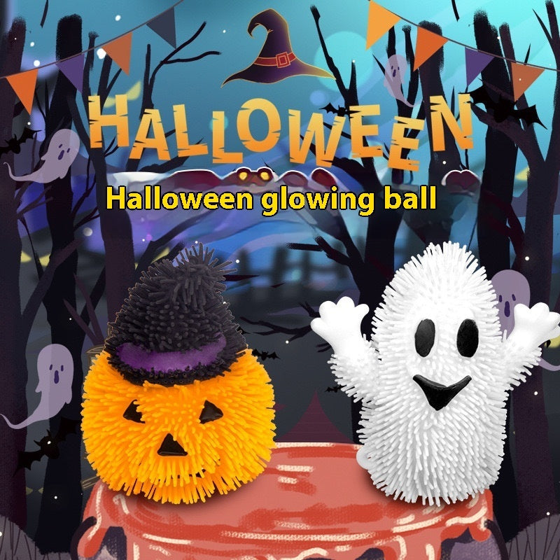 Cute Ghost Pressure Squeeze Light Up Texture Toy-Theone Apparel