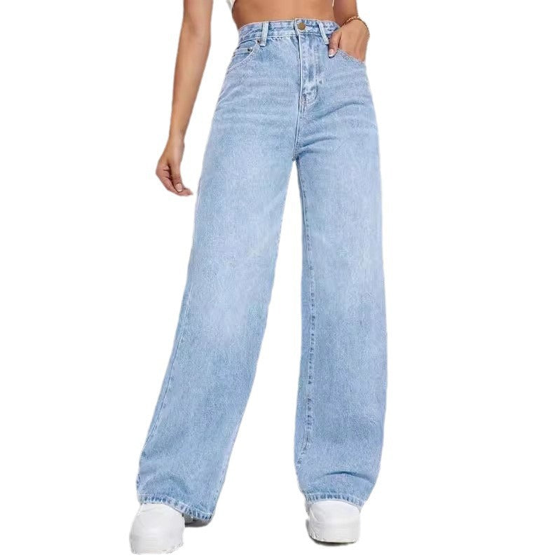 European-American Style Classic Fit Women’s Jeans