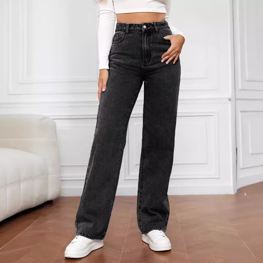 European-American Style Classic Fit Women’s Jeans