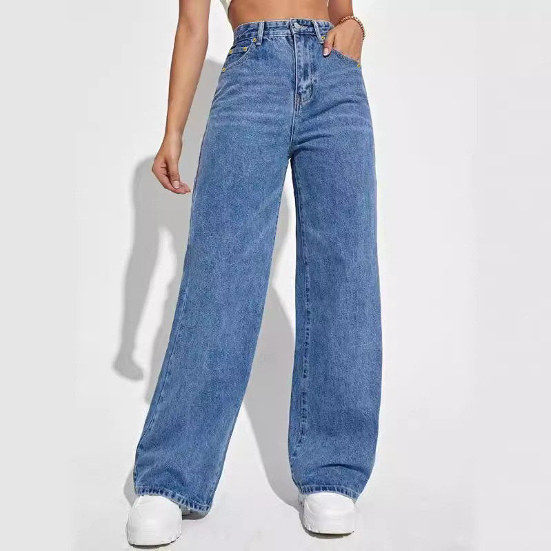 European-American Style Classic Fit Women’s Jeans