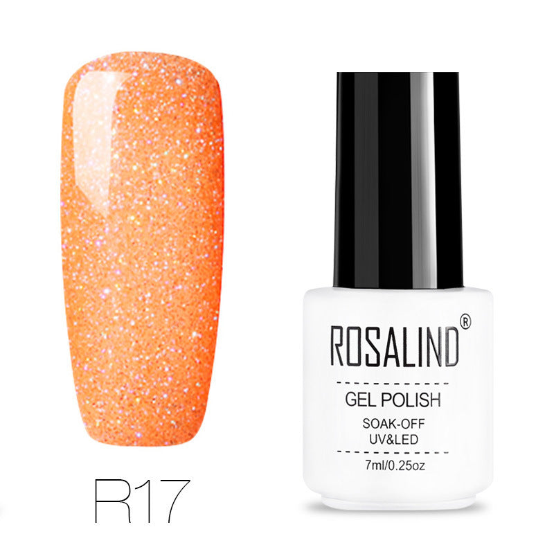 Glittering Stars Sparkly Soak Off Gel Nail Polish-R17-Theone Apparel