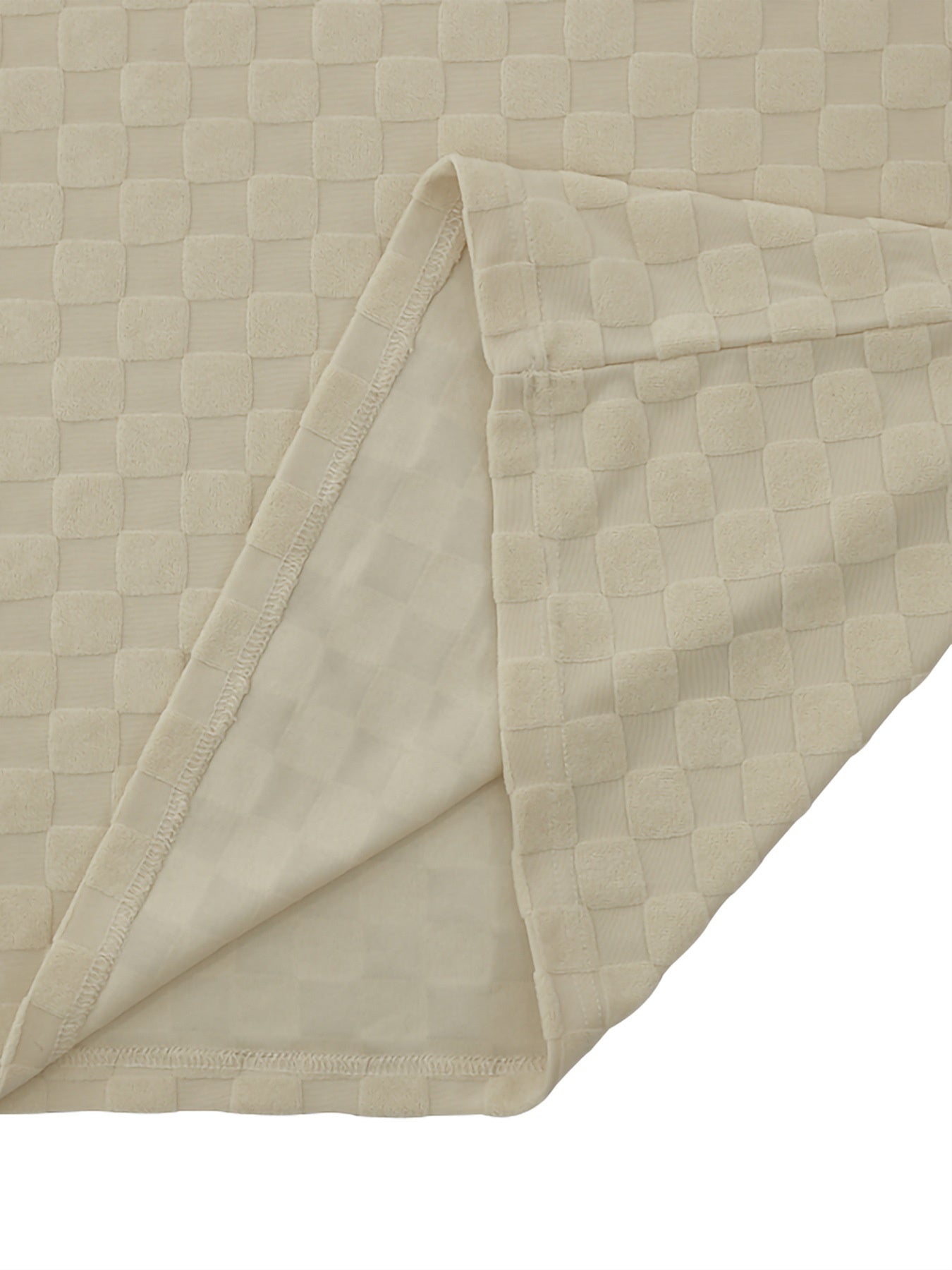 Loose-Fit Checkerboard Plaid Shorts for Casual Active Days-Theone Apparel