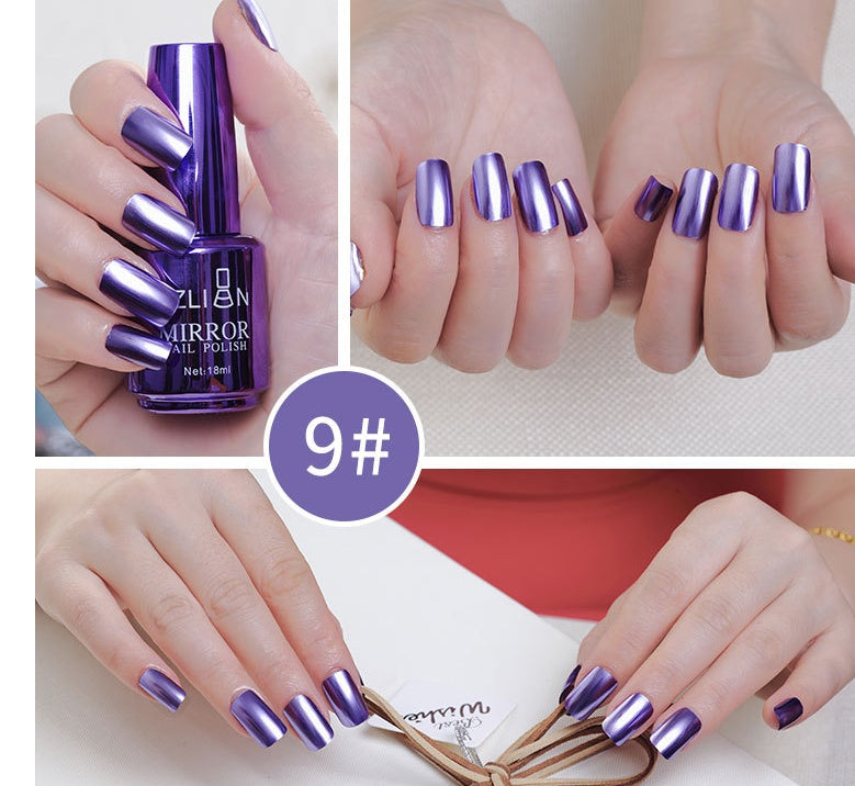 Mirror Finish Nail Polish in Multiple Vibrant Colors-Color 09-Theone Apparel