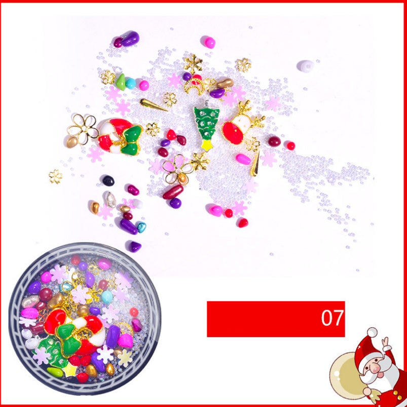 Multicolored Nail Accessories in Various Shapes and Styles-7style-Theone Apparel