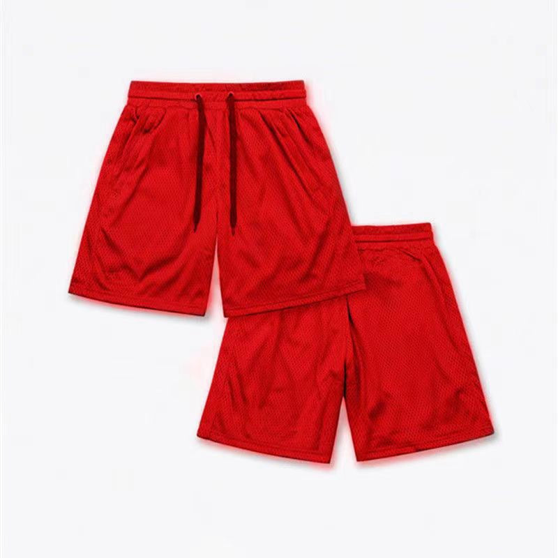 Shorts de seca rápida de malha respiráveis para conforto ativo