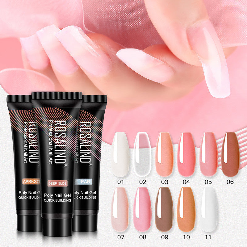 Warm Autumnal Color Quick Building Poly Nail Gel-Theone Apparel