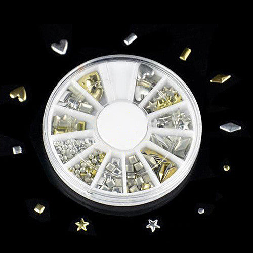 Women's Decorative Nail Adornments in Gold-Theone Apparel