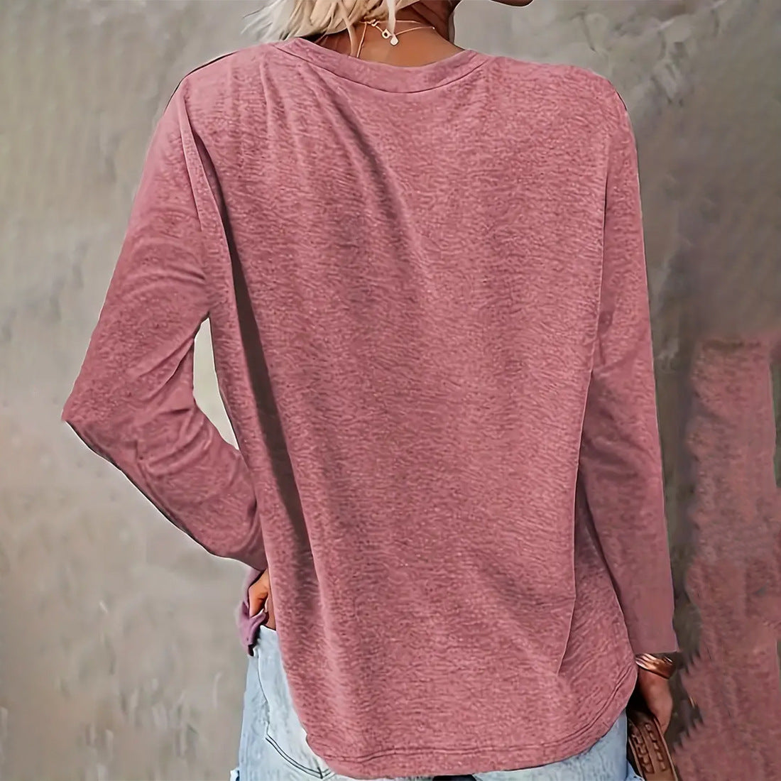 Women's Lightweight Long Sleeve Christmas Shirt with Rainbow Christmas Trees-Theone Apparel