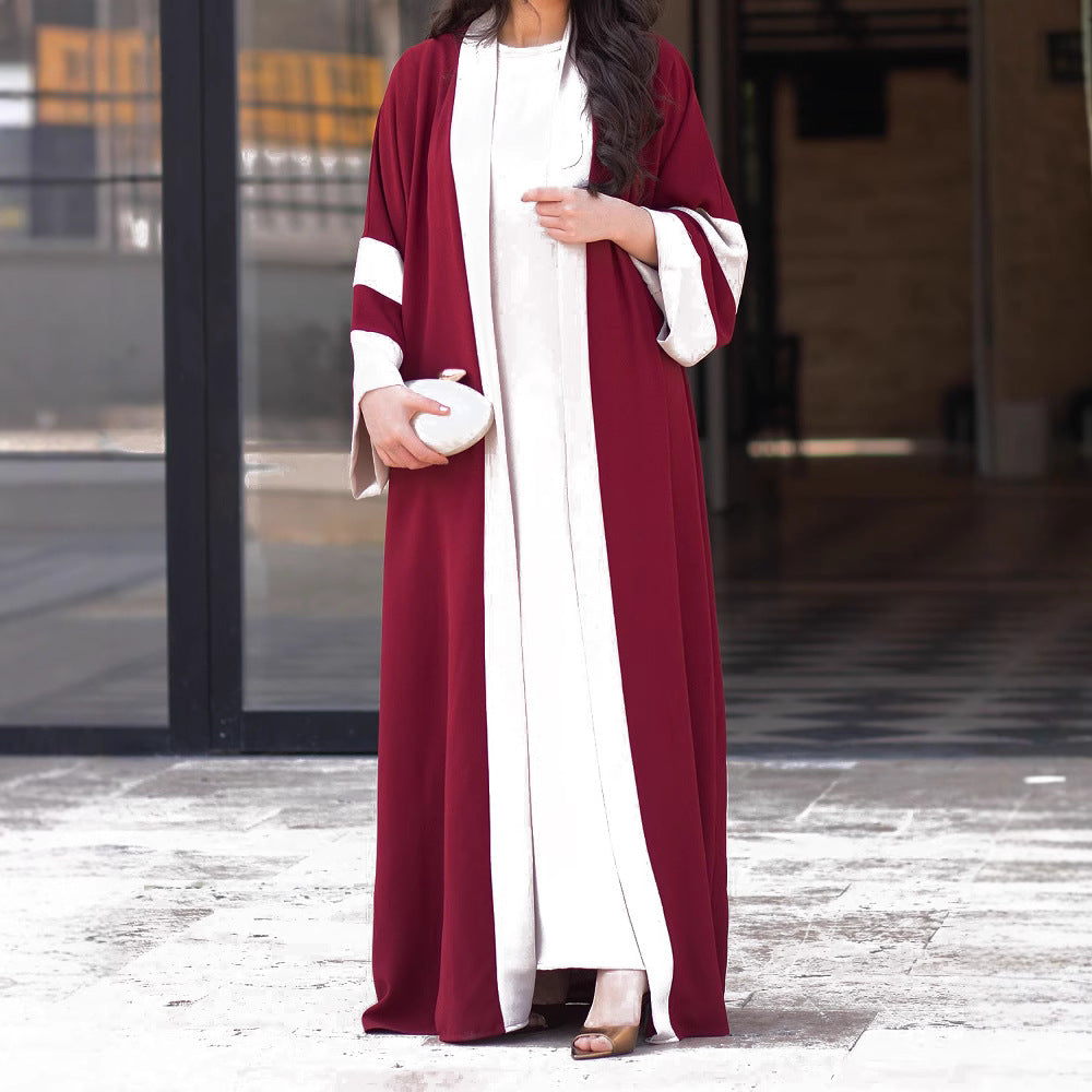 Fashion Color-block Saudi Dubai Jacket