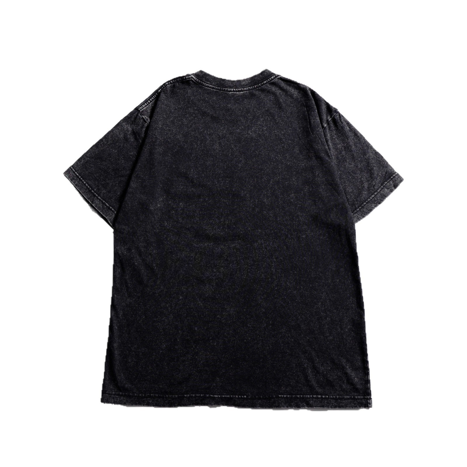 Women's Coconut Tree-printed Top With A Round Neck, Loose Fit And Short Sleeves