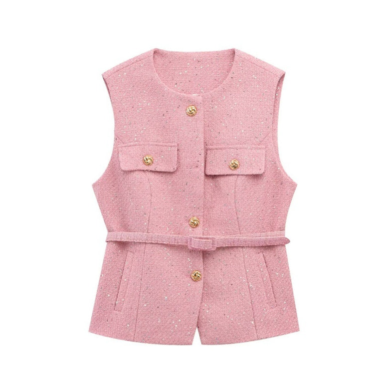 Women's Knit V-neck Vest