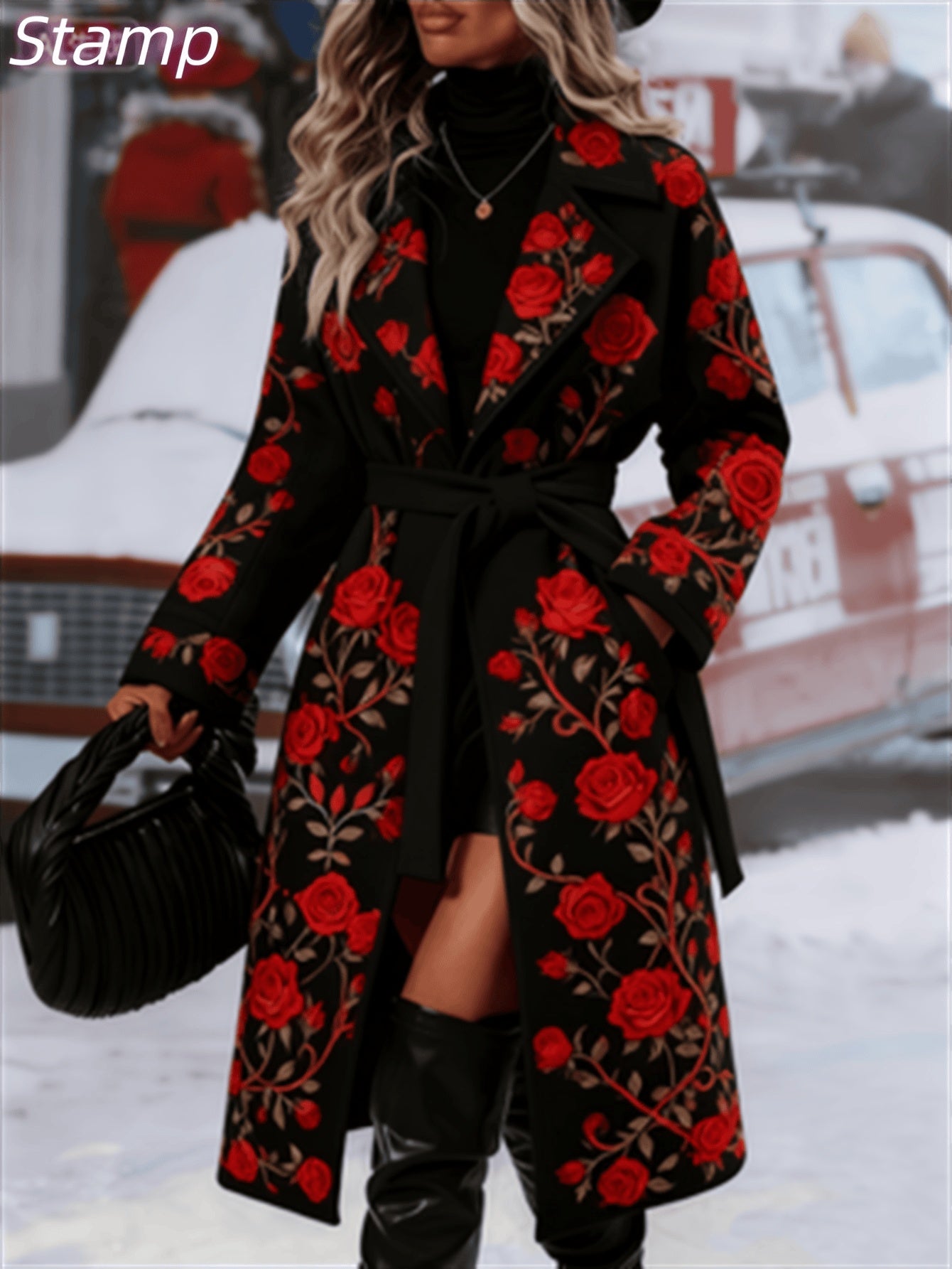 Fashionable Casual Long Coat