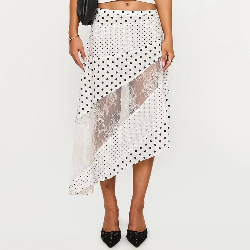 Retro Low Waist Floral Print Skirt For Vintage Charm