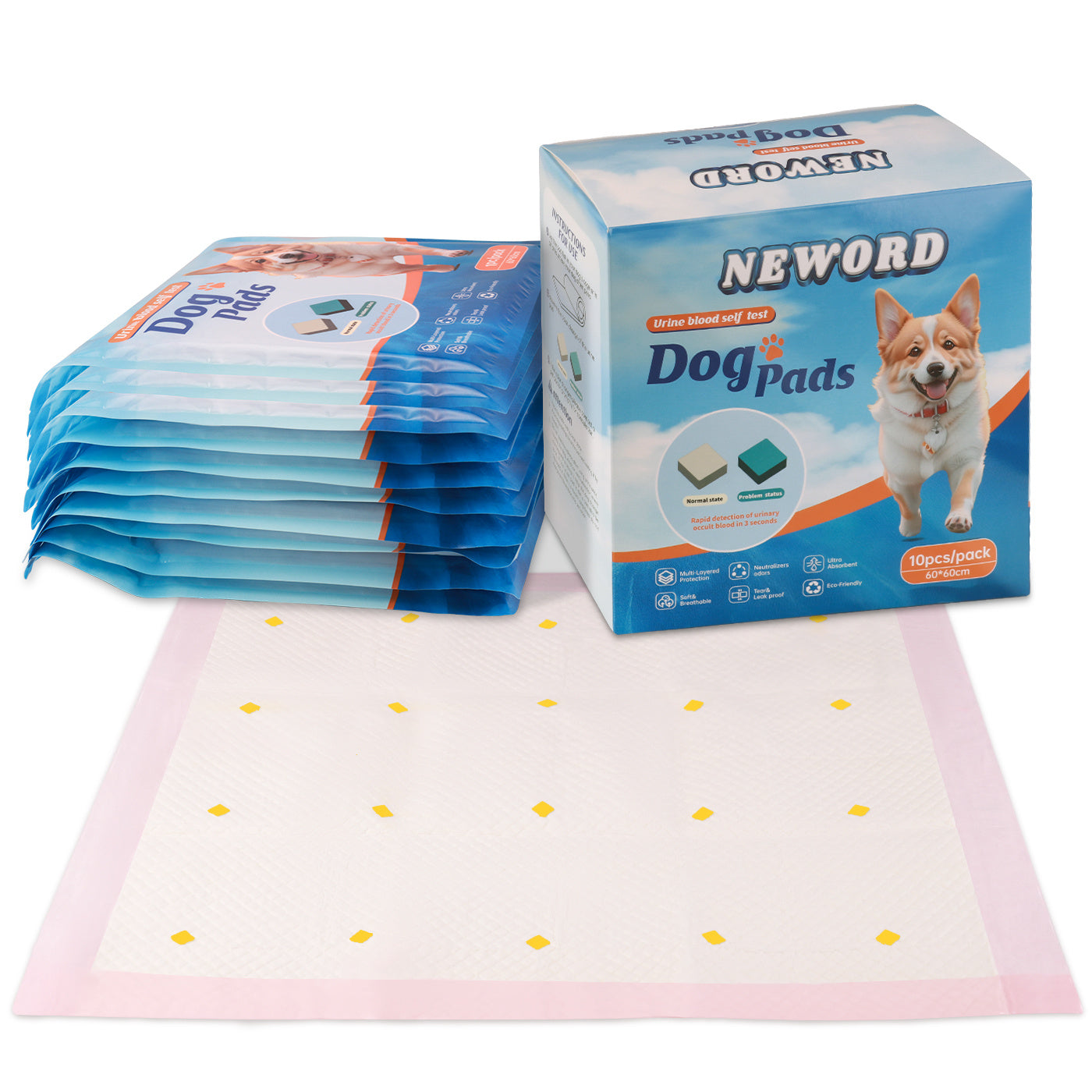 Absorbent Dog Urine Pads For Indoor Training