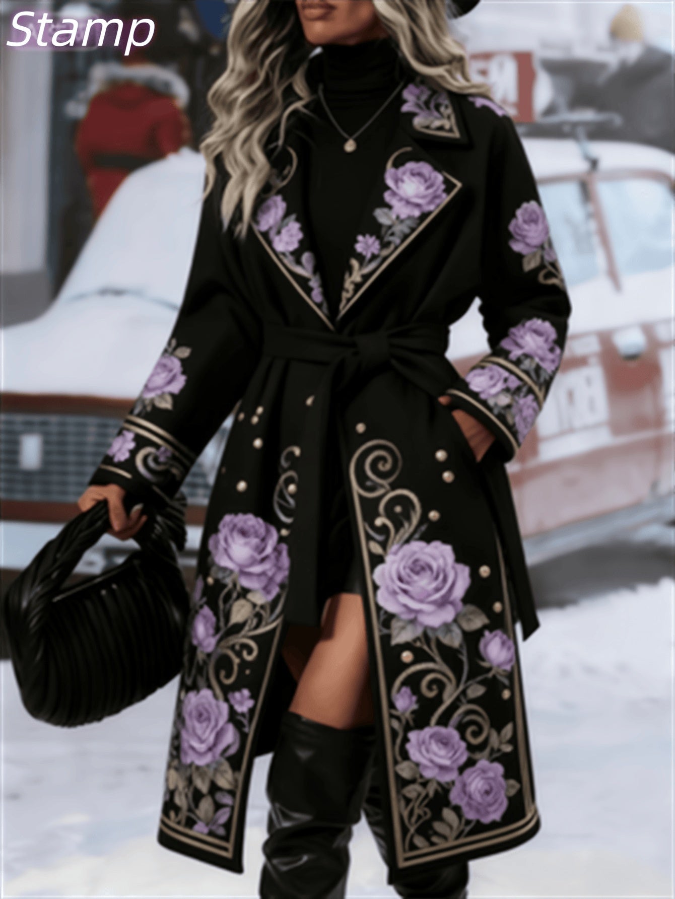 Fashionable Casual Long Coat