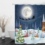 Merry Christmas 3D Shower Curtain