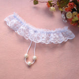 Pearls in Pocket Skirted G String