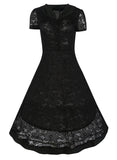 Romantic Lace Little Black Dress
