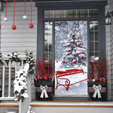 3D Christmas Tree Door Sticker - THEONE APPAREL