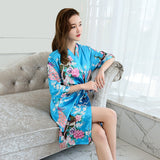 Geisha Art Print Lingerie Robe