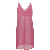 Double Layered High Low Chemise - Theone Apparel
