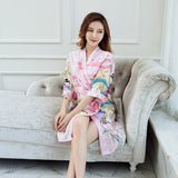 Geisha Art Print Lingerie Robe