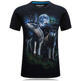 Howling Wolf Duo Scenery Shirt