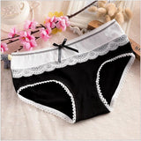 Panty hipster in bianco e nero